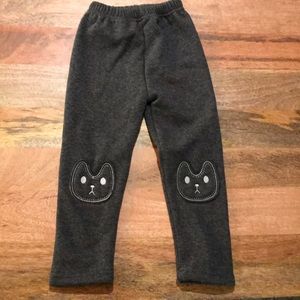 Kitty cat toddler girl sweatpants 🐱